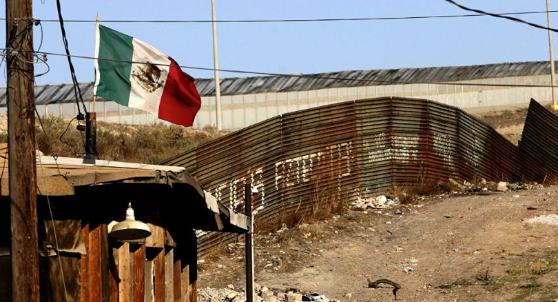 Frontera entre Estados Unidos y Mexico