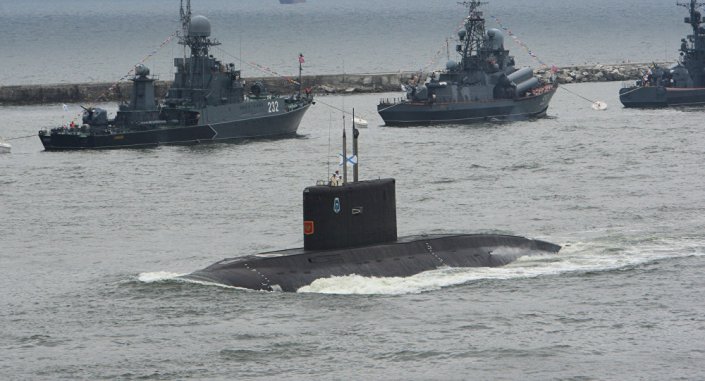 submarino de la flota del baltico
