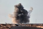 Bombardeos en Libia