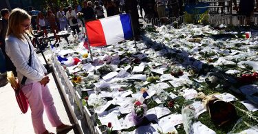 Memorial a los muertos del atentado de Niza