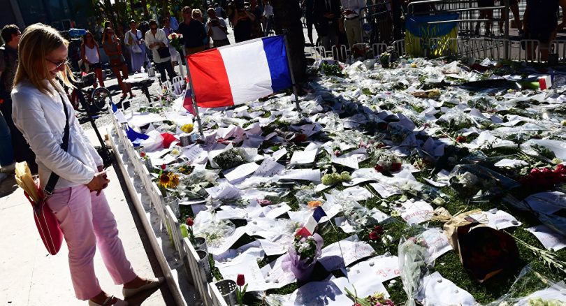 Memorial a los muertos del atentado de Niza